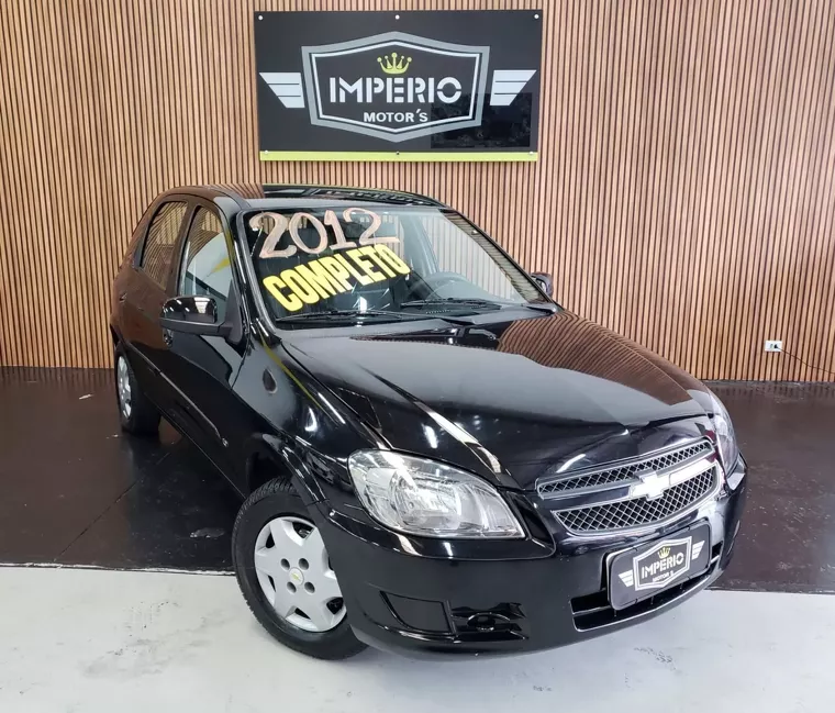 Chevrolet Celta Preto 1