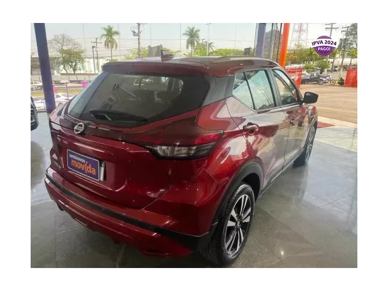 Nissan Kicks Vermelho 5