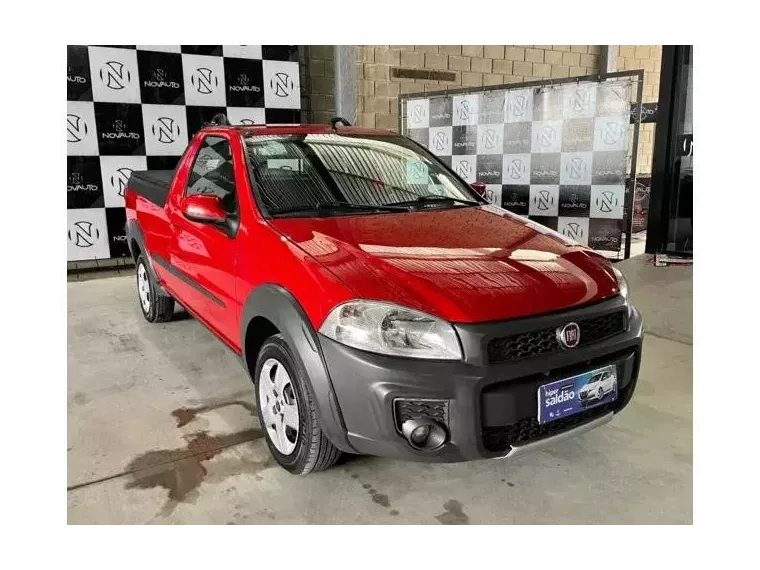 Fiat Strada Vermelho 4