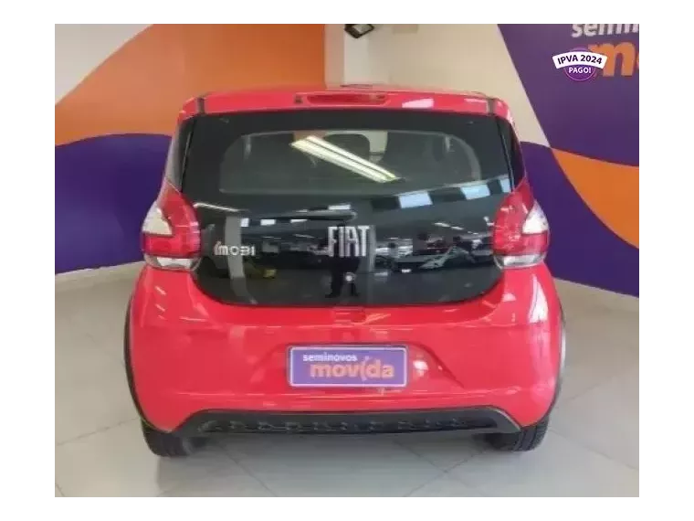 Fiat Mobi Vermelho 4