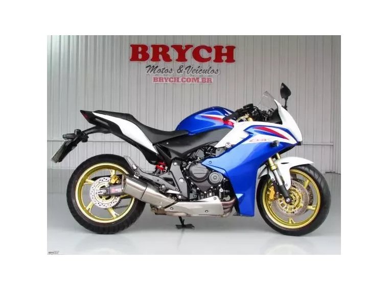 Honda CBR 600 Azul 1