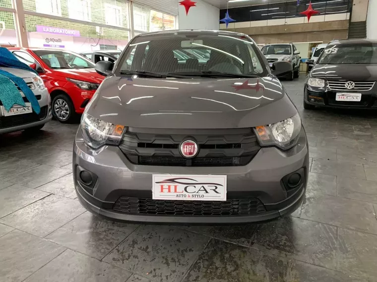 Fiat Mobi Cinza 7