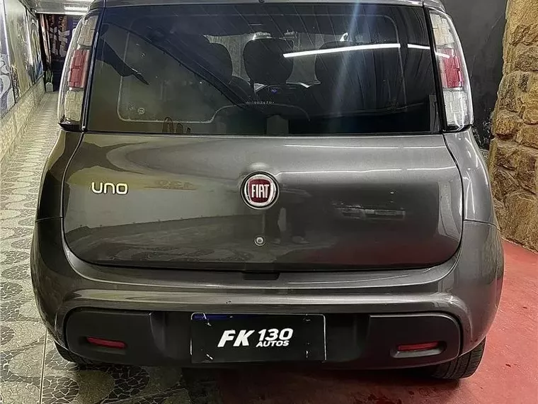 Fiat Uno Cinza 12