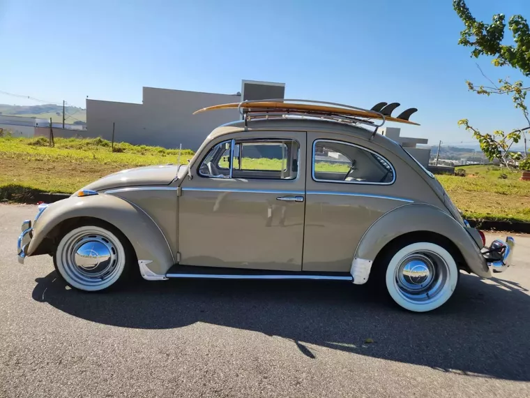 Volkswagen Fusca Bege 12