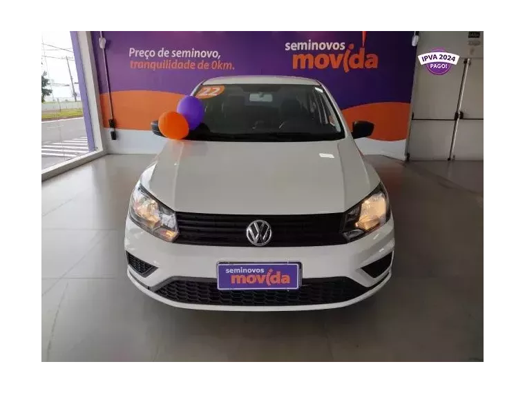 Volkswagen Gol Branco 4