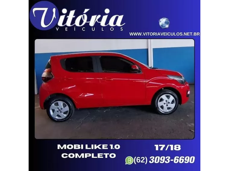 Fiat Mobi Vermelho 6