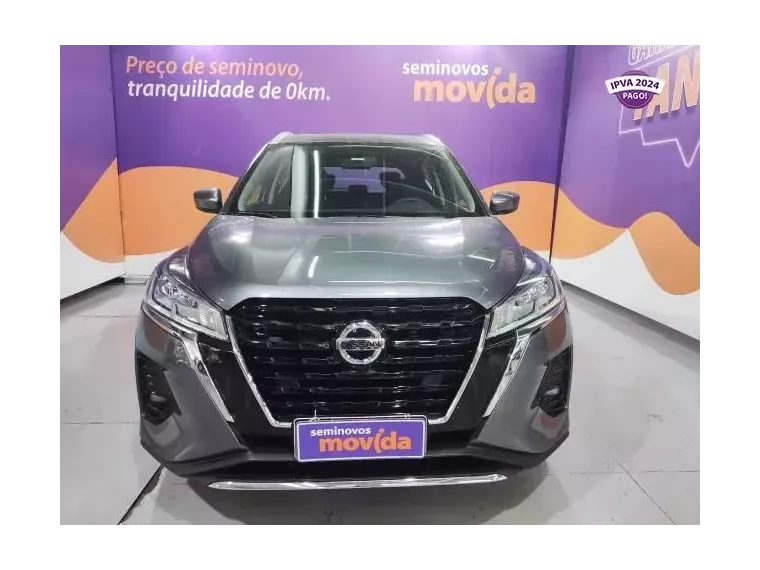 Nissan Kicks Cinza 3