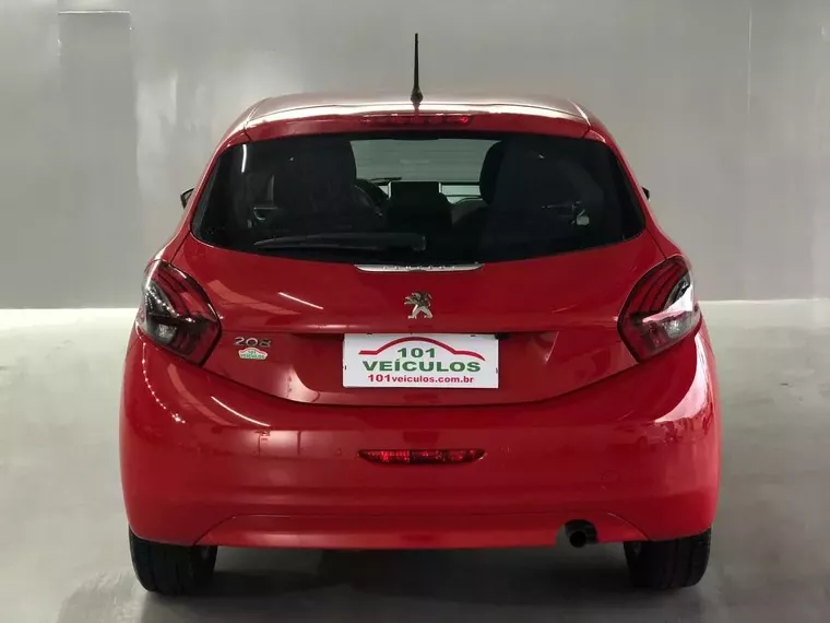 Peugeot 208 Vermelho 1