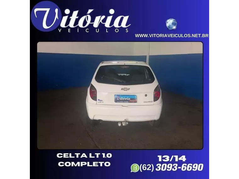 Chevrolet Celta Branco 4