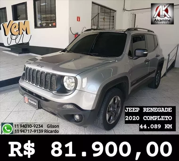 Jeep Renegade Prata 5