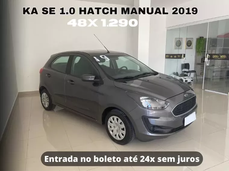 Ford KA Cinza 1