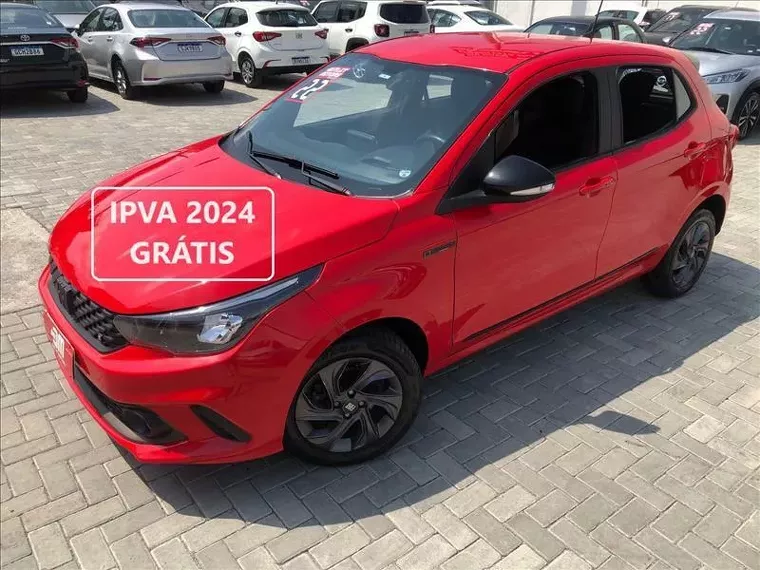 Fiat Argo Vermelho 12