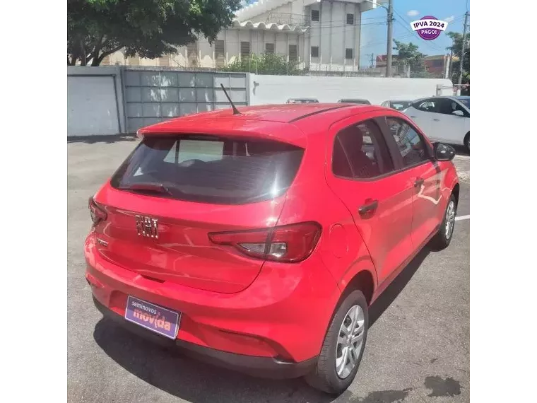 Fiat Argo Vermelho 5