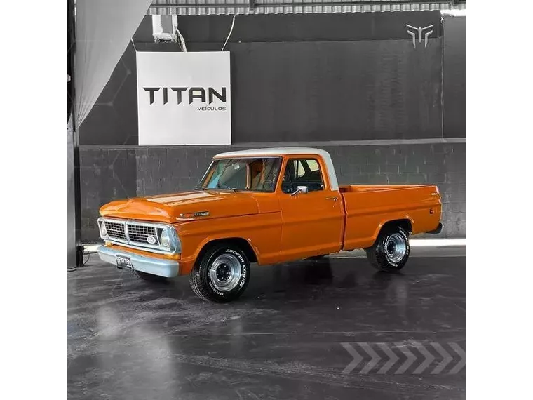 Ford F-100 Laranja 1