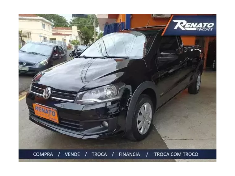 Volkswagen Saveiro Preto 6