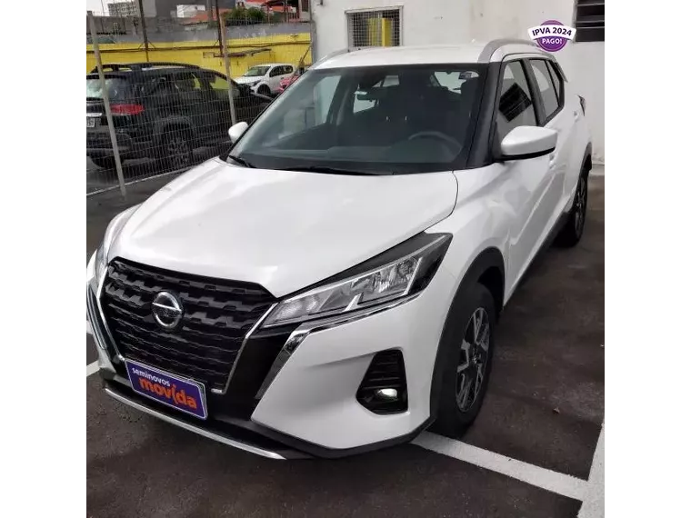 Nissan Kicks Branco 6