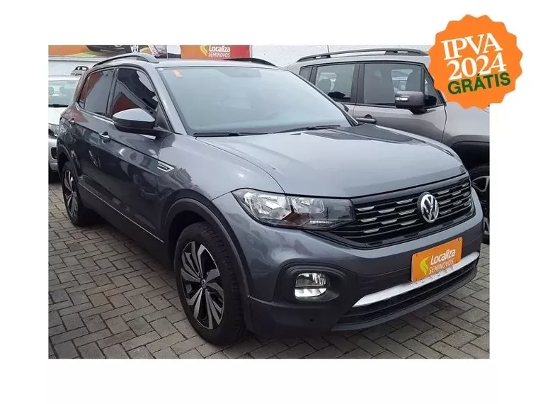 Volkswagen T-cross Cinza 8