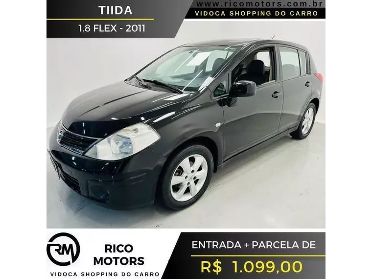 Nissan Tiida Preto 1