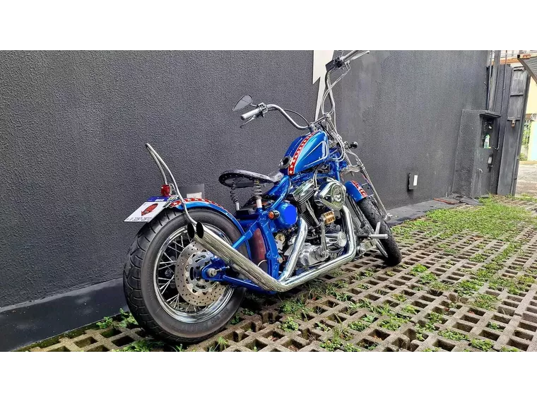 Harley-Davidson Springer Azul 10