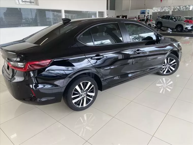 Honda City Preto 5