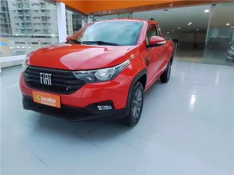 Fiat Strada Vermelho 1