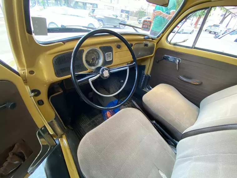 Volkswagen Fusca Amarelo 7