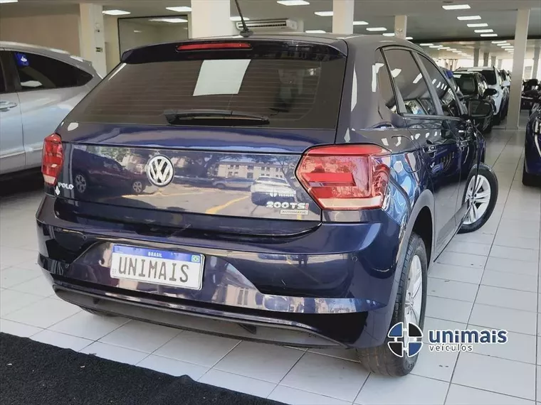 Volkswagen Polo Hatch Azul 2