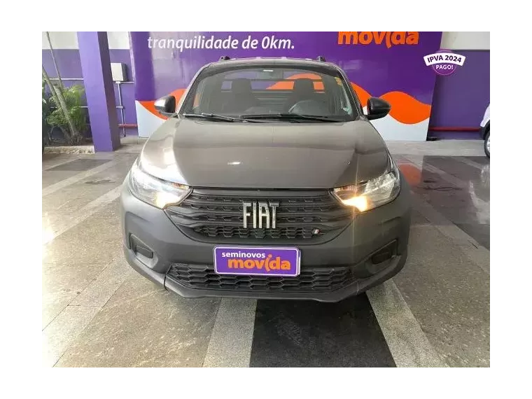 Fiat Strada Cinza 7