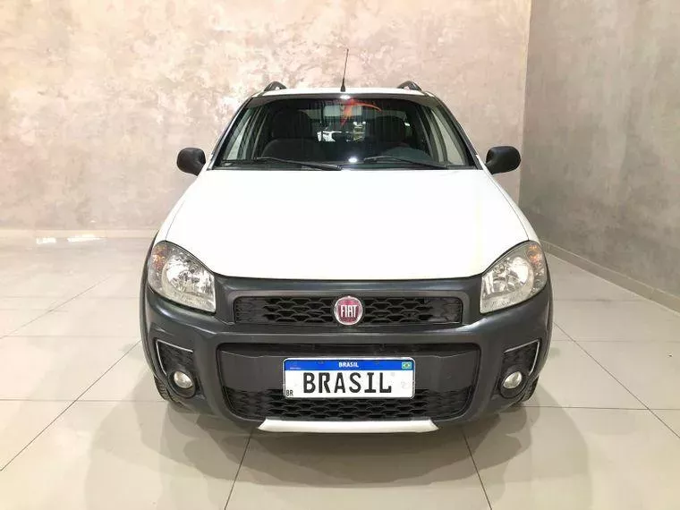 Fiat Strada Branco 9