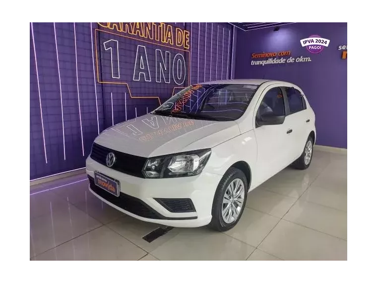 Volkswagen Gol Branco 4