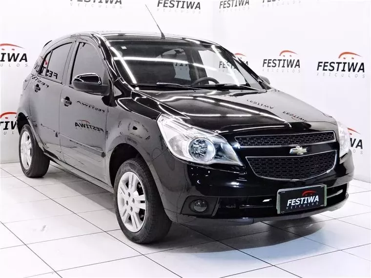 Chevrolet Agile Preto 2