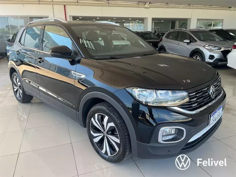 Volkswagen T-cross Preto 5