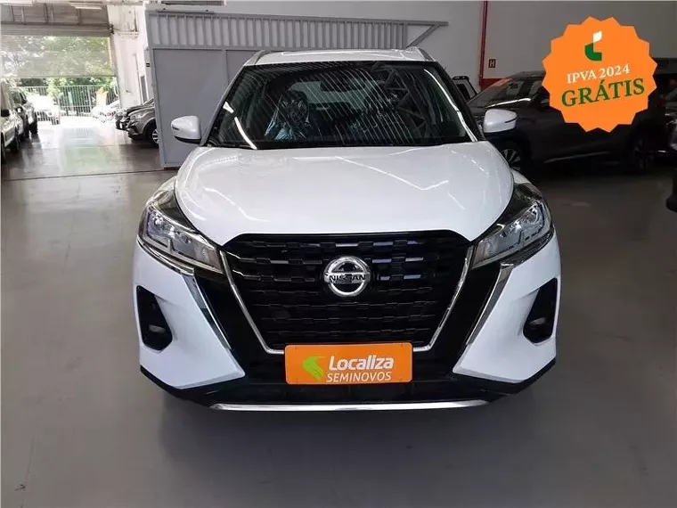 Nissan Kicks Branco 4