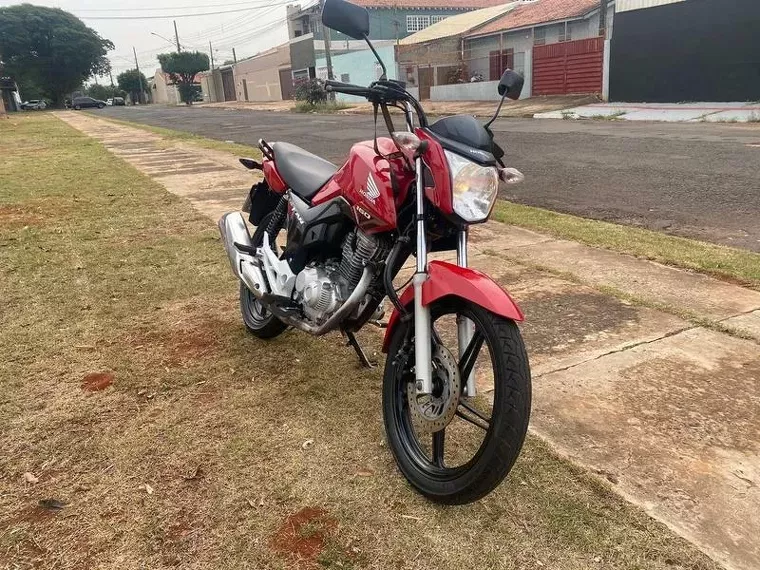 Honda CG 160 Vermelho 2