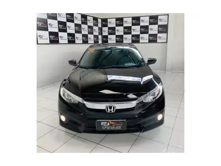 Honda Civic Preto 5