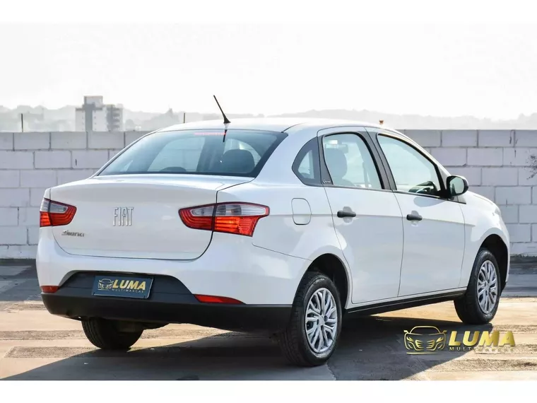 Fiat Grand Siena Branco 8