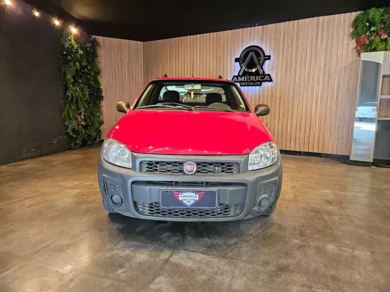 Fiat Strada Vermelho 6