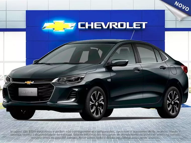 Chevrolet Onix Cinza 1