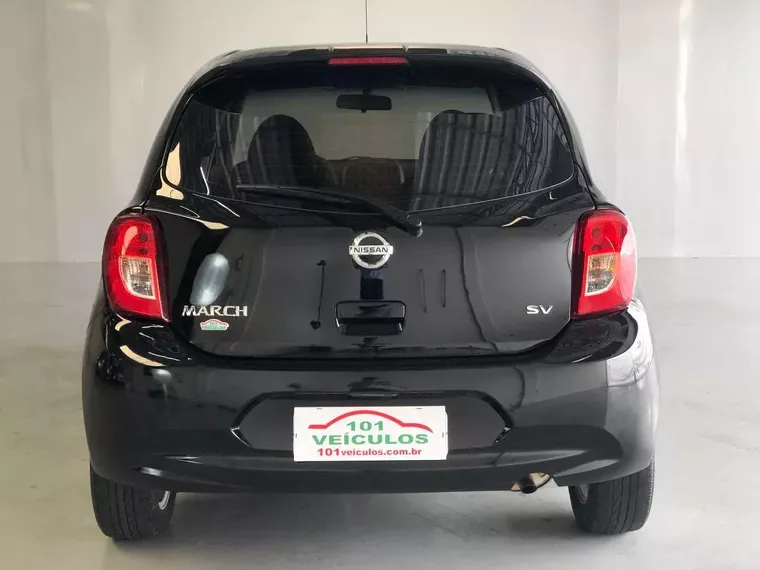 Nissan March Preto 3