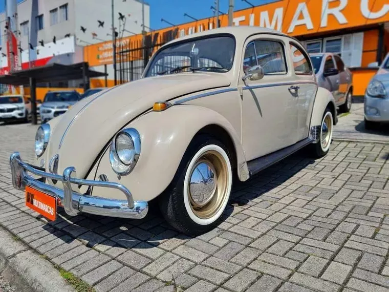 Volkswagen Fusca Bege 8