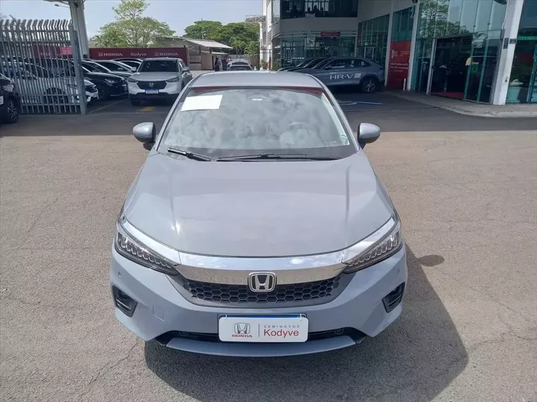 Honda City Cinza 4