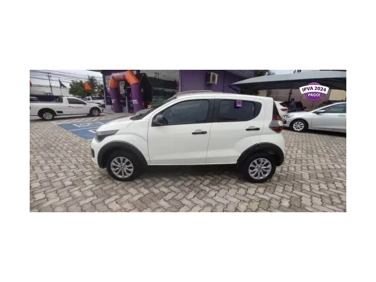 Fiat Mobi Branco 4