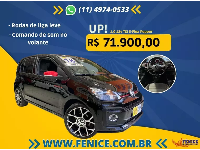 Volkswagen UP Preto 8