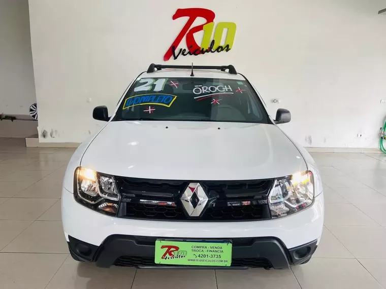 Renault Duster Oroch Branco 2