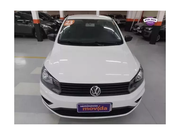 Volkswagen Gol Branco 1