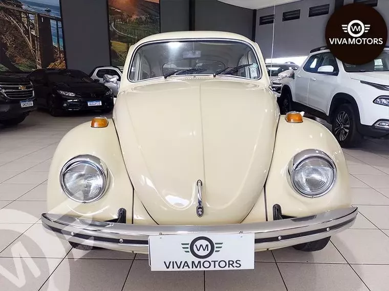 Volkswagen Fusca Bege 5