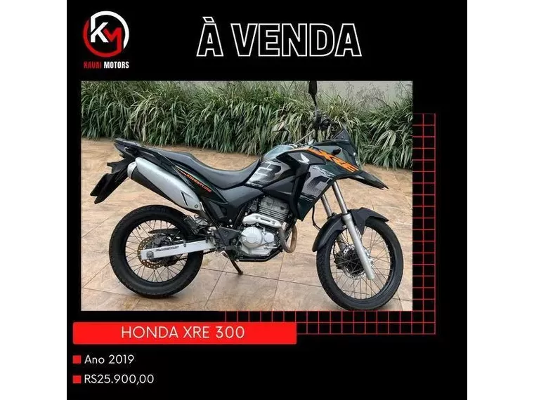 Honda XRE 300 Verde 1