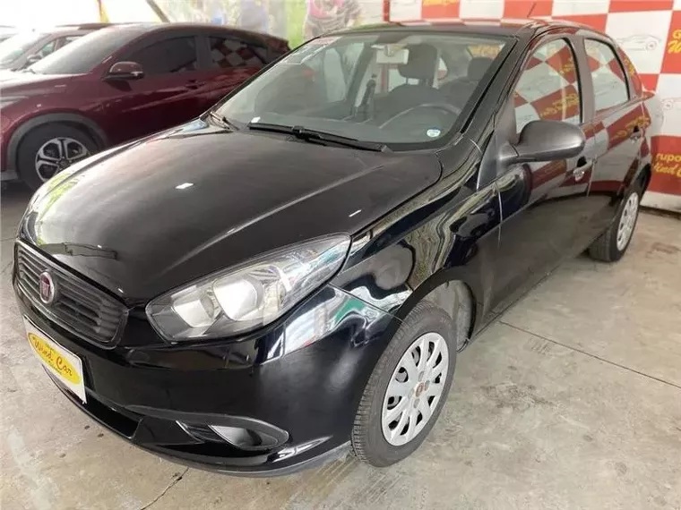 Fiat Grand Siena Preto 1