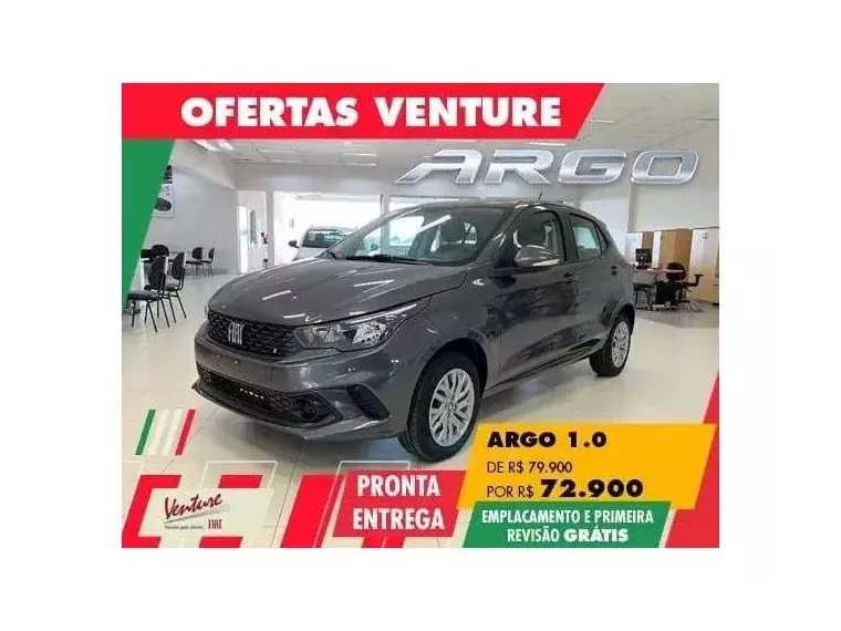 Fiat Argo Cinza 1