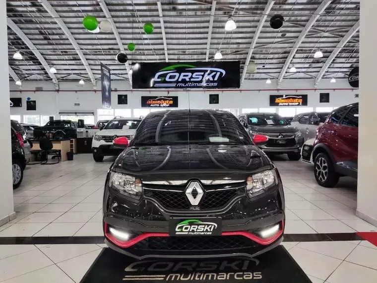 Renault Sandero Preto 11